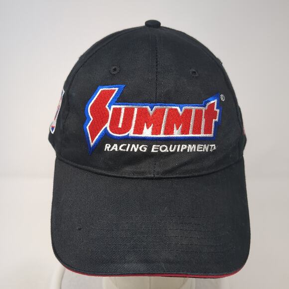 Summit Racing Equipment 40 Years Strapback Baseball Cap Black One Size Patriotic - Picture 2 of 9